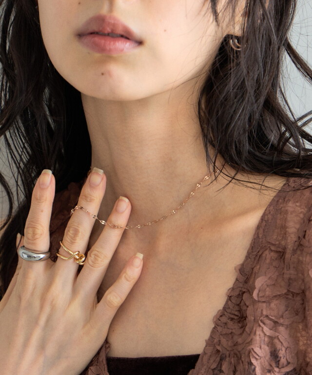 オフィシャルサイト限定】サージカルステンレス ワンポイントネックレス