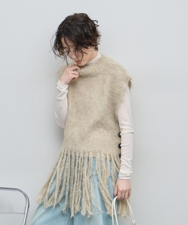 【オフィシャルサイト限定】フリンジベスト