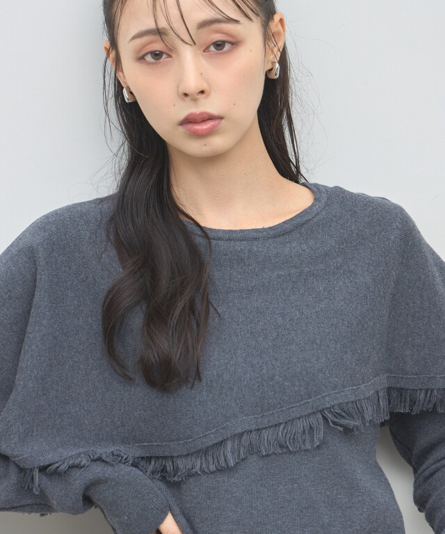 オフィシャルサイト限定】総ケーブルニットスキッパー＆ロングスカート