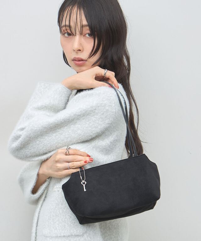 美品 MASTERPIECE VINTERKS スウェード ショルダー バッグ スエードタッチショルダーバッグ