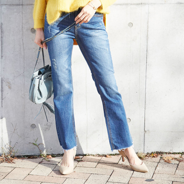 Cut Off Denim レディース カットオフ デニム