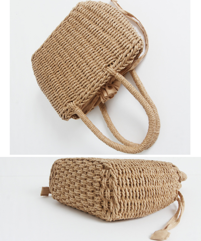 ラフィアミニハンドバッグ※一部店舗のみ入荷