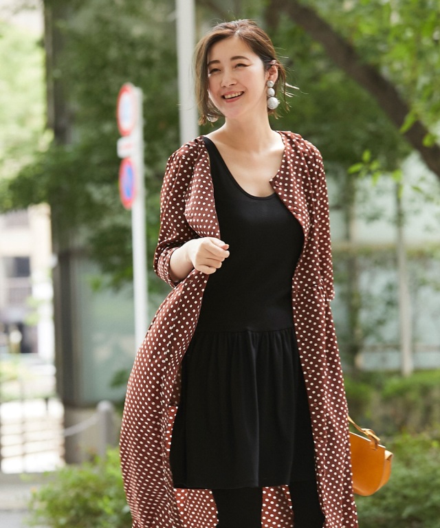 インナーカットソーワンピース