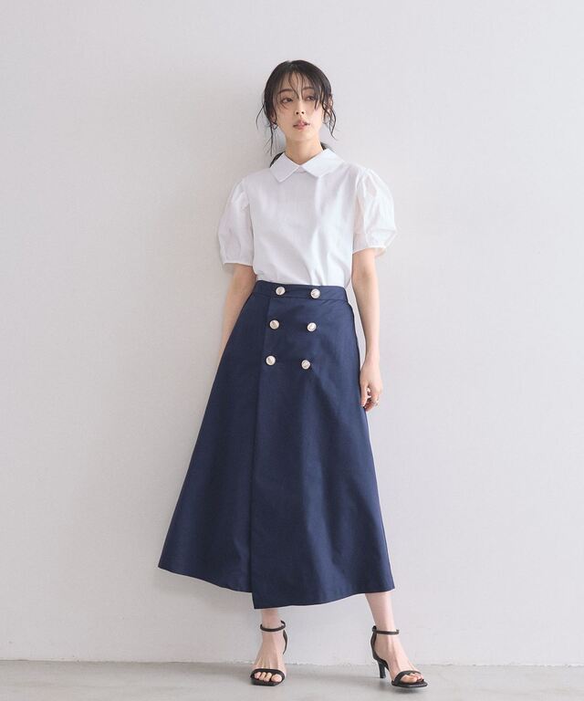 パフスリーブトップス