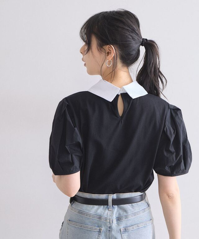 パフスリーブトップス