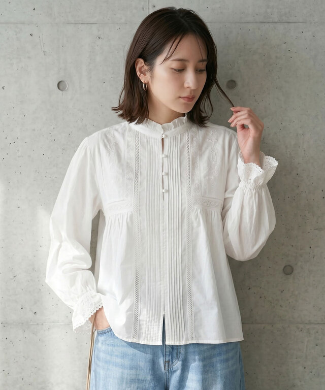 今季♡刺繍ブラウス✨ 大人気 ❝N.O.R.C❞ 刺繍ブラウスが、アップデートして再登場！#2022年