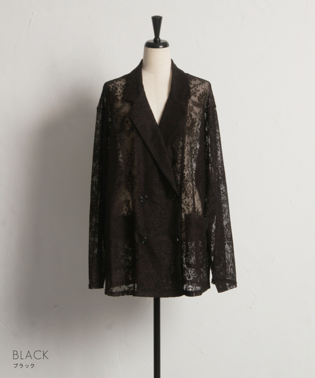 オフィシャルサイト限定】ビンテージ風レースジャケット