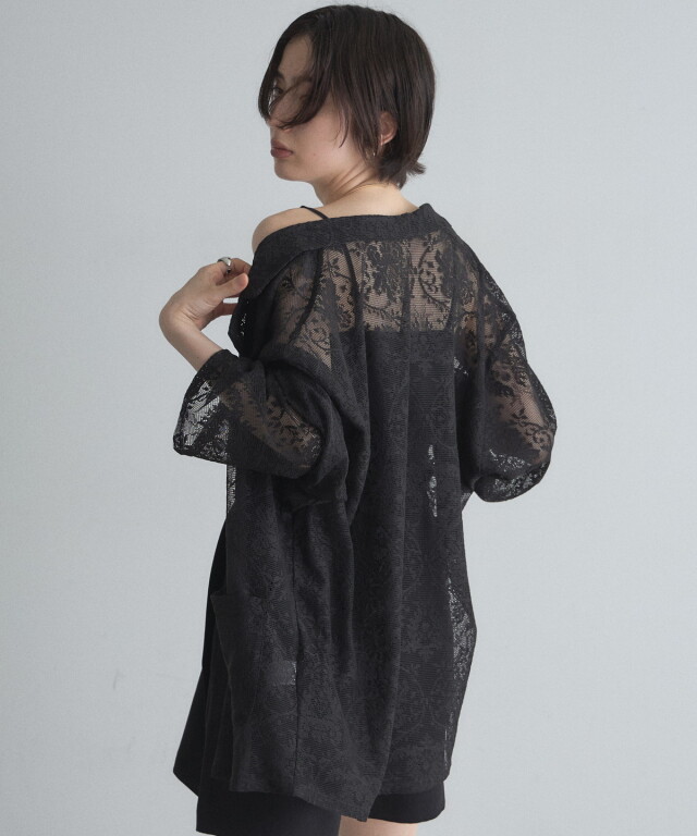 オフィシャルサイト限定】ビンテージ風レースジャケット