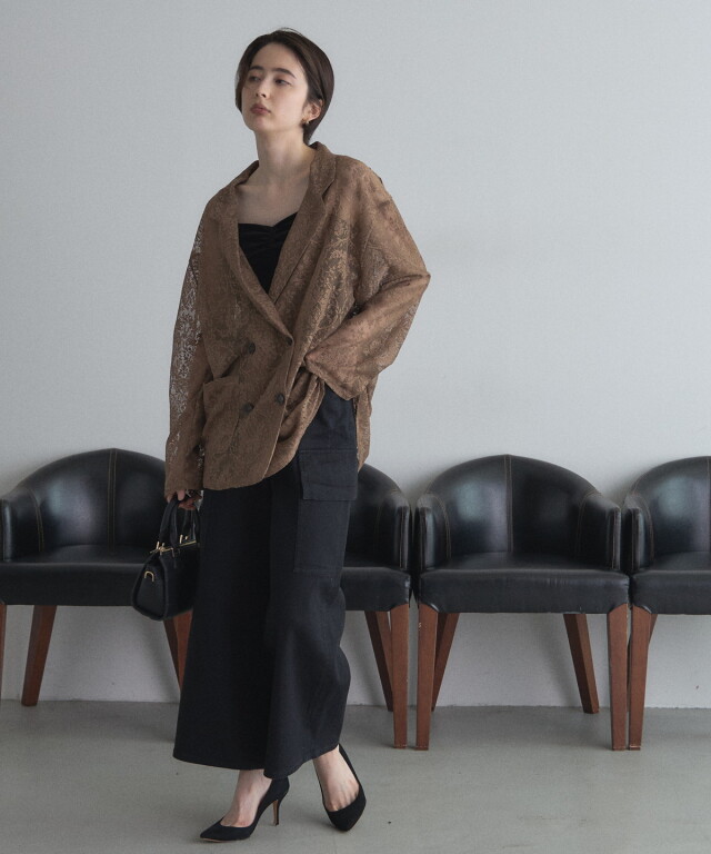 ビンテージ オフィシャルサイト限定】ビンテージ風レースジャケット