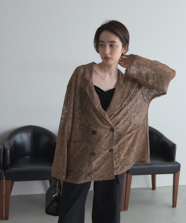 オフィシャルサイト限定】ビンテージ風レースジャケット