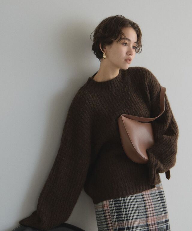オフィシャルサイト限定】アルパカ風ニット