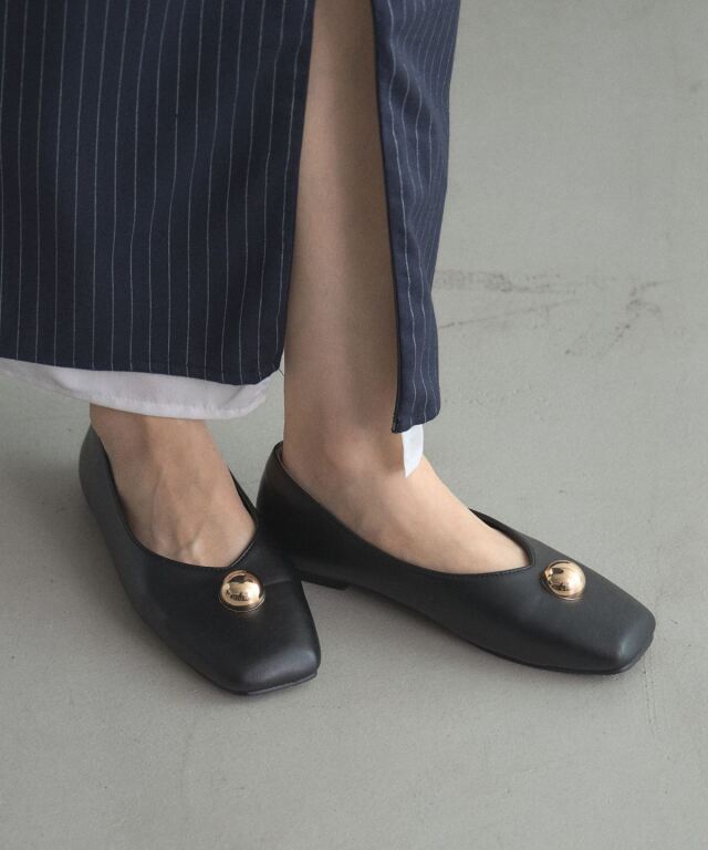 【Repetto 】ゴールド バレエシューズ　フラットシューズ Repetto レペット repetto LILOUH （ゴールド） -ファッション