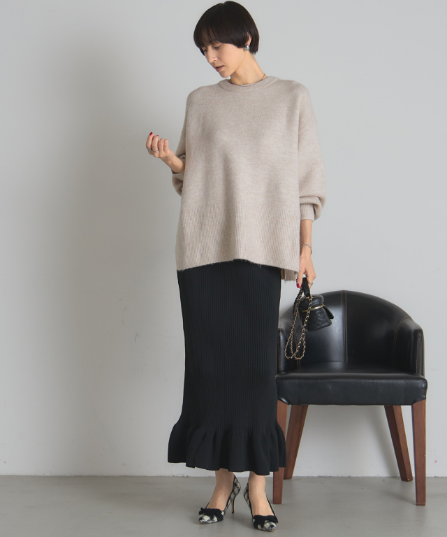 オフィシャルサイト限定】もちもちカラーニット