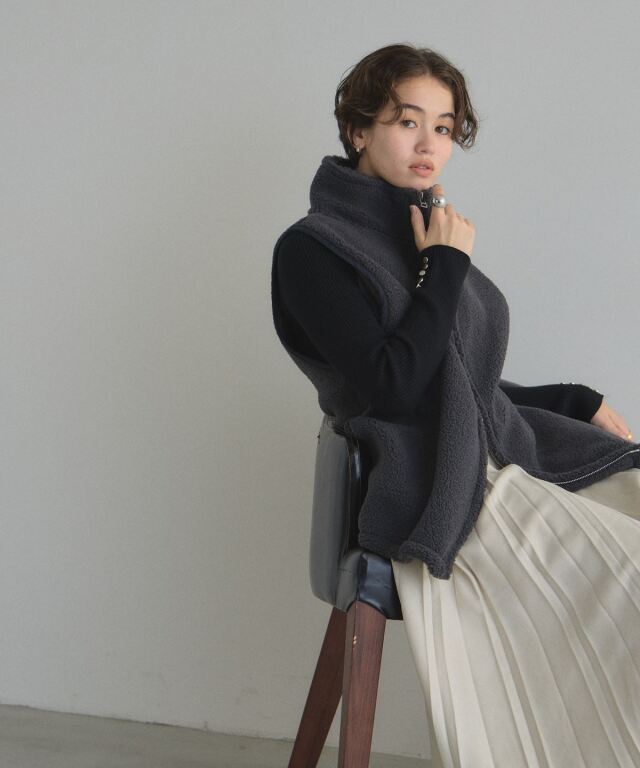 オフィシャルサイト限定】ボアジップベスト