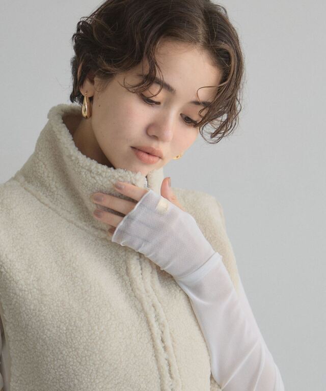 オフィシャルサイト限定】ボアジップベスト