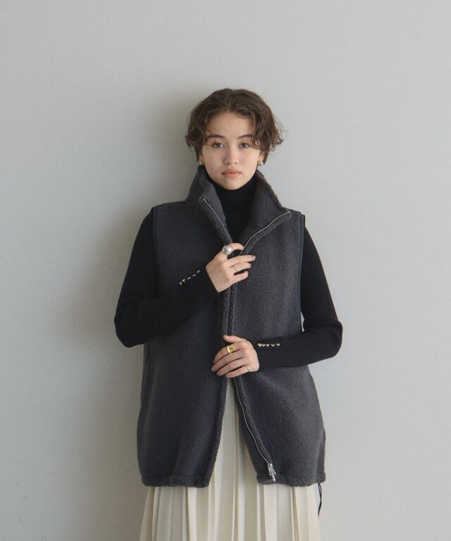 オフィシャルサイト限定】ボアジップベスト