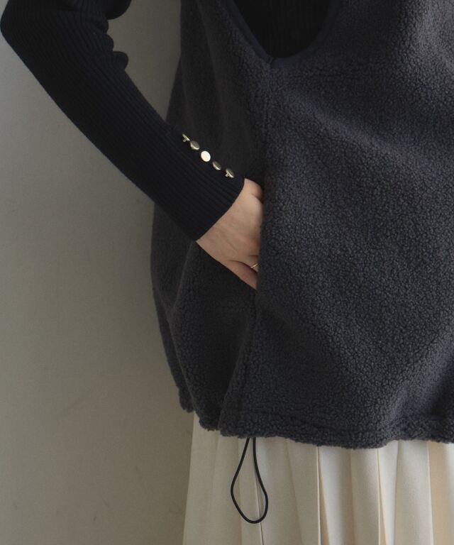 オフィシャルサイト限定】ボアジップベスト