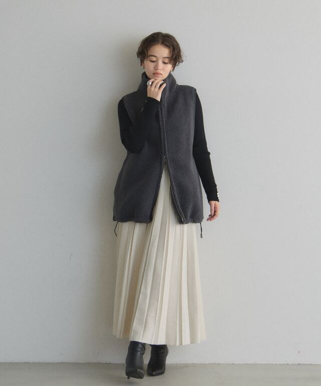 オフィシャルサイト限定】ボアジップベスト