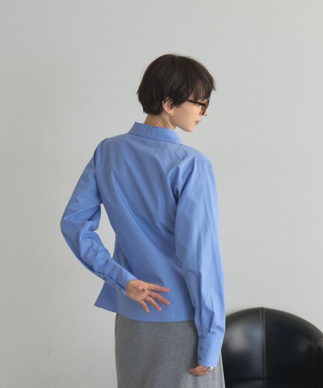 オフィシャルサイト限定】ブロードZIPデザインシャツ