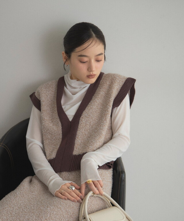 【未使用】FRAMeWORK madebysunnyside up ベスト 未使用】FRAMeWORK madebysunnyside up ベスト