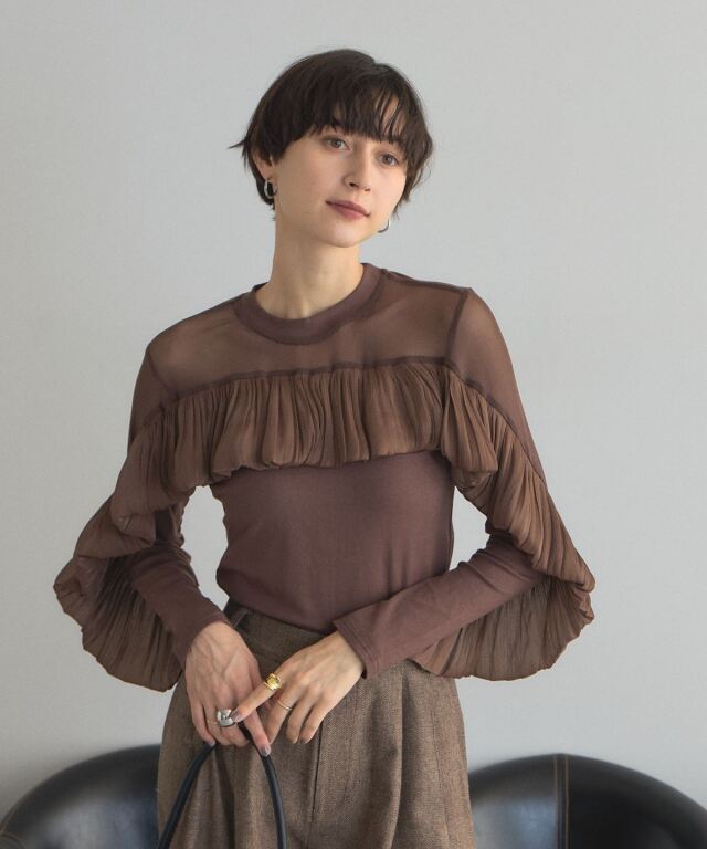 オフィシャルサイト限定】シフォンドッキングシアーT