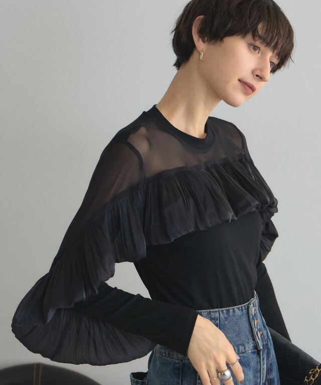 オフィシャルサイト限定】シフォンドッキングシアーT