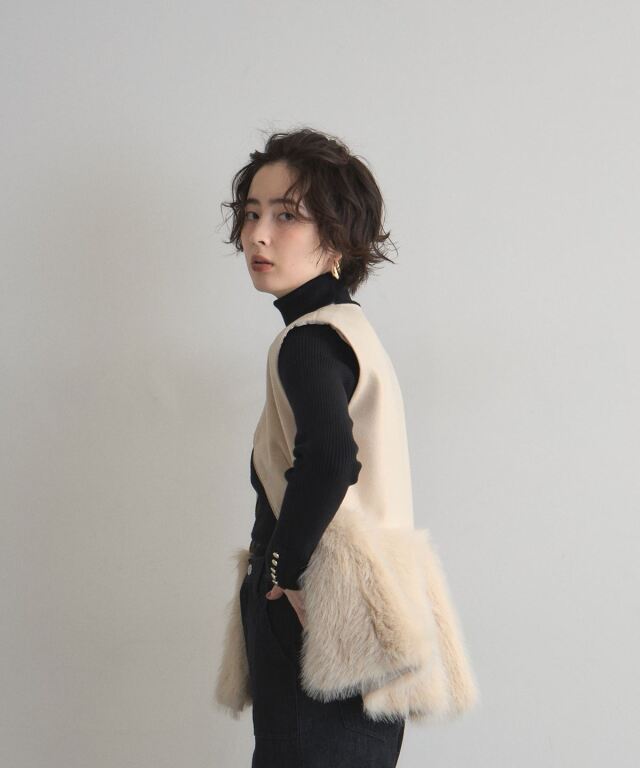 オフィシャルサイト限定】ペプラムファージップベスト