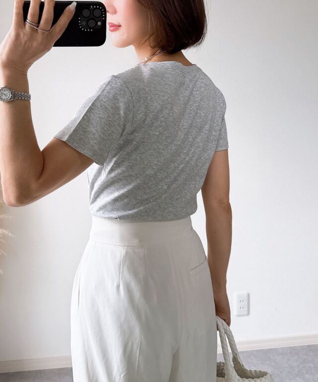 サガラ刺繍Tシャツ（汗染み防止・UVカット）