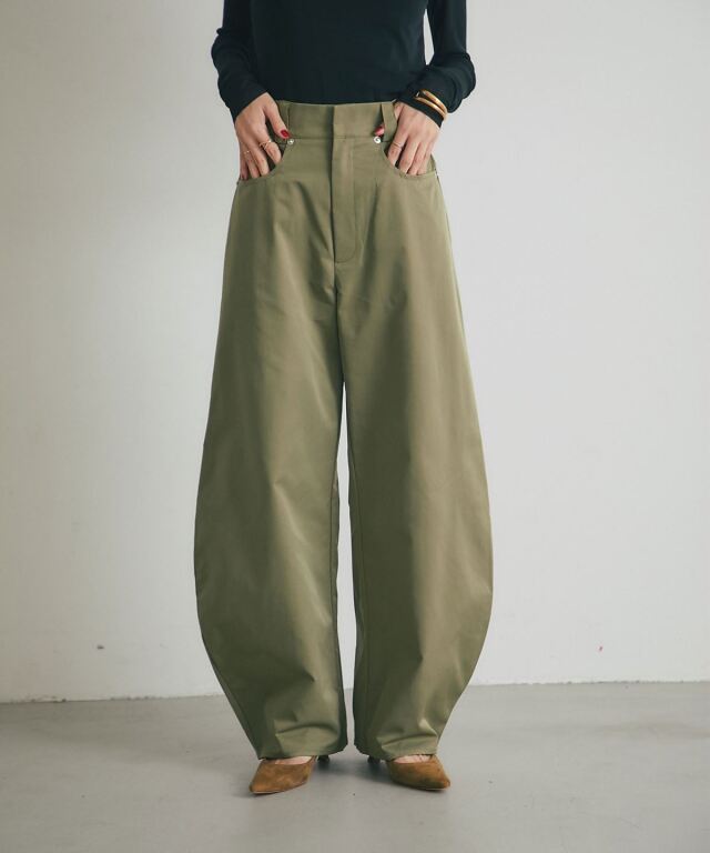 jojo　脚 ARVELLIA｜ COCOON SILHOUETTE PANTS
