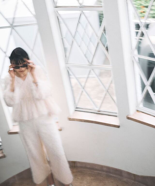 ARVELLIA｜ WIDE FRINGE PANTS