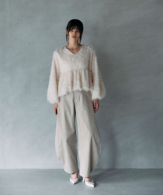 ARVELLIA｜ BALLOON FRINGE TOPS