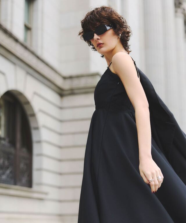 ARVELLIA】LACE CASCADE DRESS