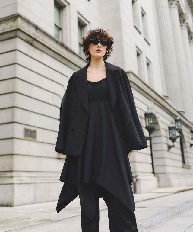 ARVELLIA】LACE CASCADE DRESS