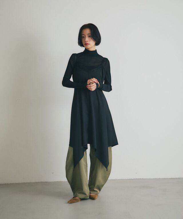 ARVELLIA】LACE CASCADE DRESS