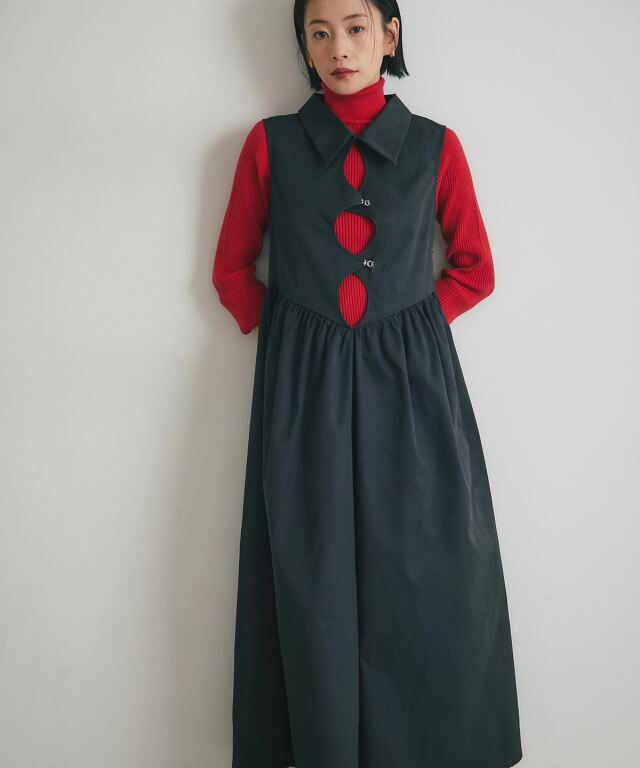 ARVELLIA】CUTOUT DRESS
