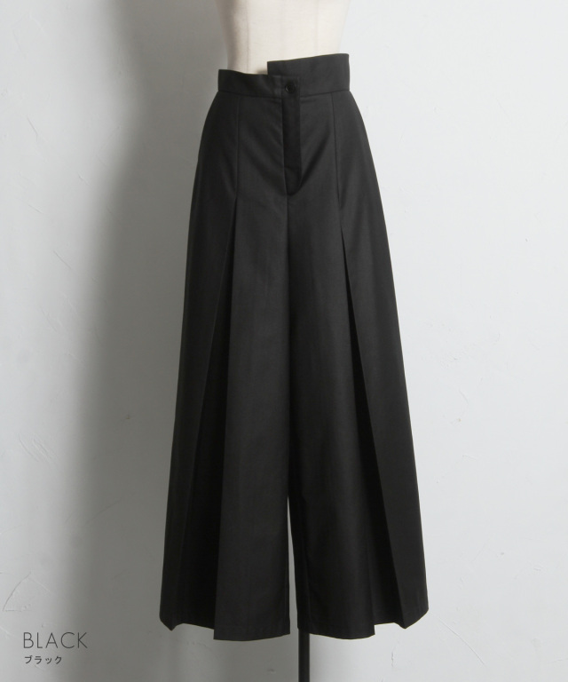 ARVELLIA｜ SHARP EDGE HIGH-WAIST PANTS