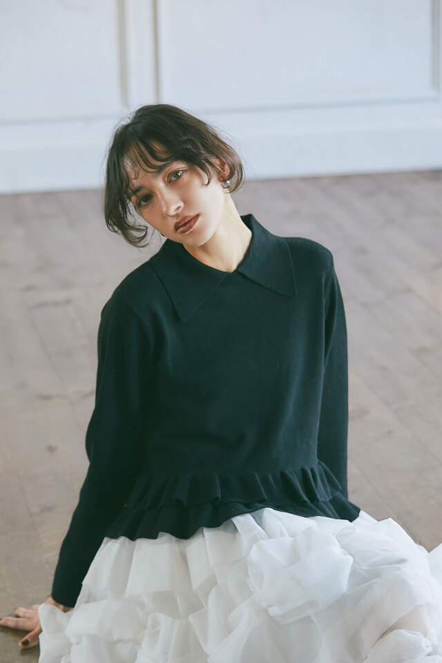 ケーブルニット