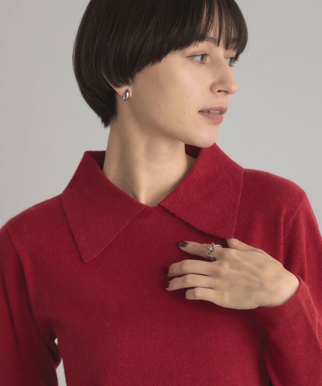 シェリーページ ARVELLIA】RUFFLE HEM KNIT