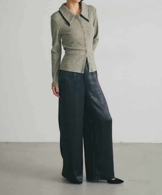btj様用 ARVELLIA】SATIN FLUID PANTS