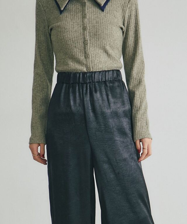 btj様用 ARVELLIA】SATIN FLUID PANTS