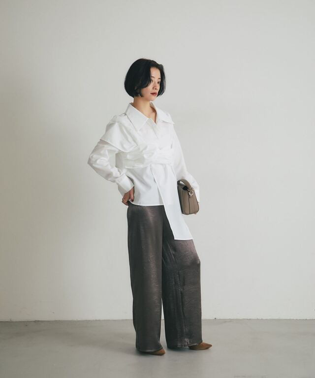 パンツ satin Water pants frey 2025年最新】サテンウォーターパンツ freyの人気アイテム - メルカリ