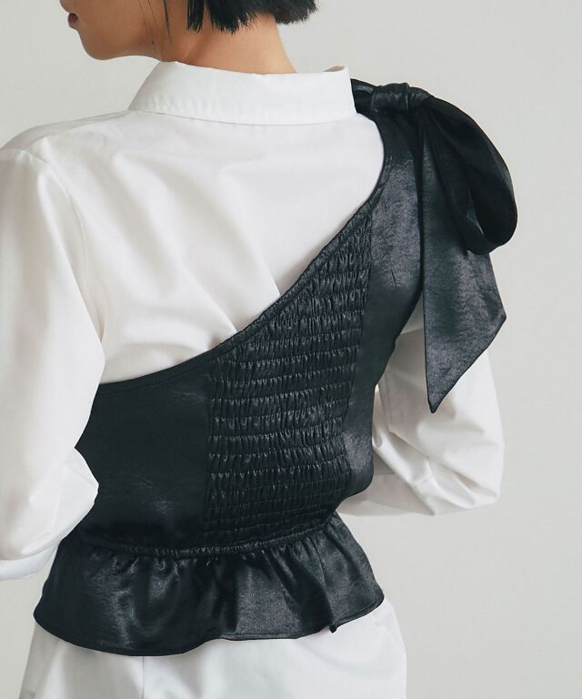 ARVELLIA】RIBBON STRAP BUSTIER