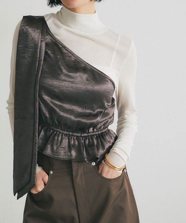ARVELLIA】RIBBON STRAP BUSTIER