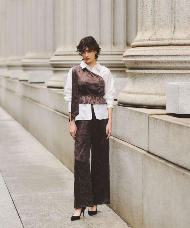 ARVELLIA】RIBBON STRAP BUSTIER