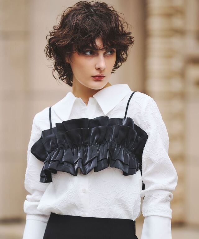 ARVELLIA】BUSTIER SET VELVETDRESS