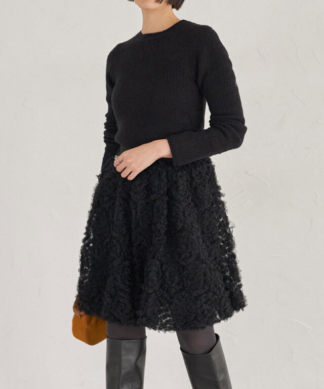 ARVELLIA】TULLE BALLOON SKIRT