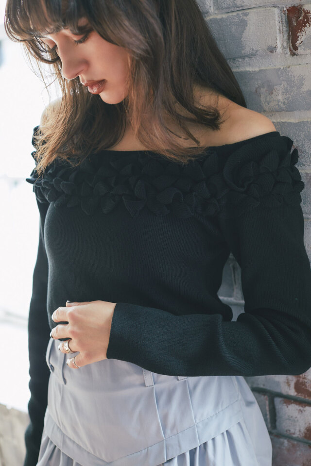 ケーブルニット