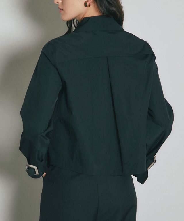 ARVELLIA】SLANT SHORT TRENCH