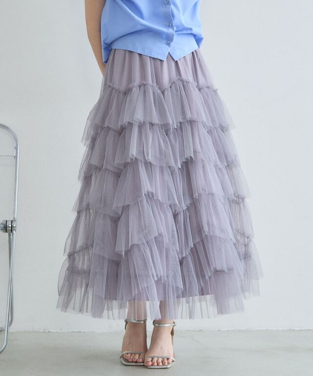 ARVELLIA】LAYERED TULLE SKIRT