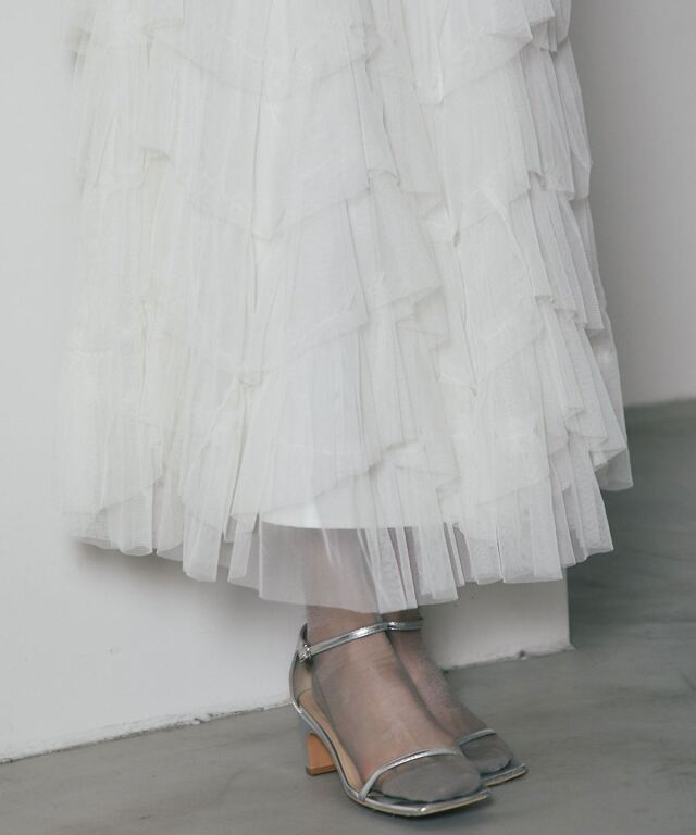 ARVELLIA】LAYERED TULLE SKIRT